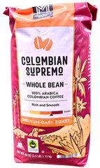 Member’s Mark Colombian Supremo Whole Bean Coffee 40 Oz EXP 10/2026