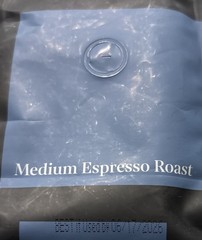 Intelligentsia Black Cat Analog 12 oz. Whole Bean specialty Coffee. Blue Tote A1
