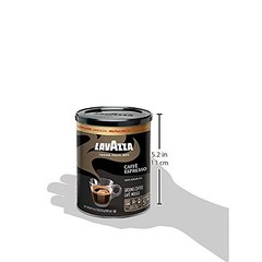 Lavazza Espresso Ground Coffee, Medium Roast, 100% 8 Ounce (Pack of 6)