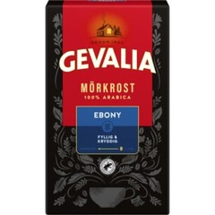 3 x Gevalia Brygg Ebony Dark Roast Filter Ground Swedish Coffee 450g (15.90 oz)