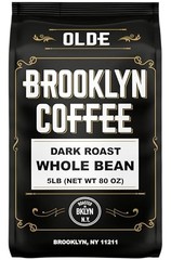 Whole Bean Coffee – Classic Dark Roast 5lb, Bold & Smooth, Freshly Roasted NYC