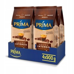 4 x JDE Prima Aroma Intenso Coffee Beans Bag 4 x 900g / 31.7oz
