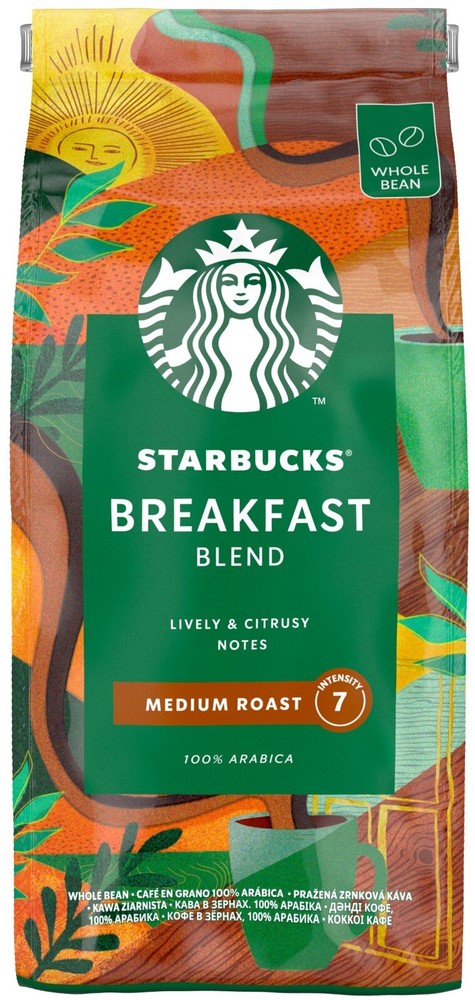 Starbucks Breakfast Blend Coffee Beans 450g / 15.9oz
