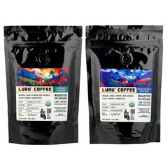 Luru™ Coffee, Whole Beans Sampler, 2 Packs, 4 oz (113 g) Each