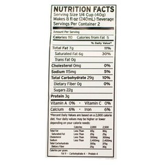 Hot Chocolate Frappe Mix Powder 12 Pack 2.8 oz Resealable Bags