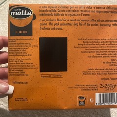 Caffe Motta Italian Gusto Forte Ground Coffe 2- 8.8 Oz Packs 17.6 Oz 500g