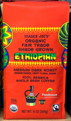 Trader Joe’s Organic Fair Trade Shade Grown Ethiopian Coffee 13 OZ