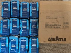 12 Pack Lavazza Dek Decaf Whole Bean Coffee Filtro 1.1lb Bags Imported Italy CO2