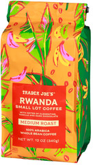2 X Trader Joe’s Rwanda Small Lot Coffee 12 oz each