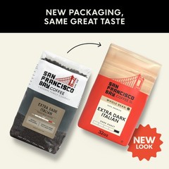 Whole Bean Coffee – Extra Dark Italian (2lb Bag), Dark Roast