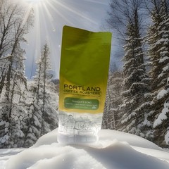 Case 6/ 12 oz Portland Organic Coffee, Whole Bean, Light Roast, Tanager’s Song