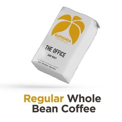 Euphoria Coffee Co. The Office Whole Bean Coffee Dark Roast 12oz Bag 1 Pack