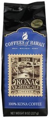 COFFEES OF HAWAII Kona Nightingale Whole Bean Coffee, 8 OZ