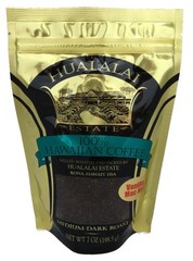 Hualalai Estate Coffee – 100% Hawaiian Coffee | Ground & Whole Bean | 7 oz | Unf