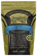 Hualalai Estate Coffee – 100% Hawaiian Coffee | Ground & Whole Bean | 7 oz | Unf