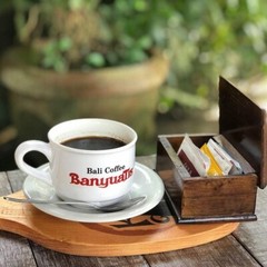BanyuaTis Indonesia Bali Coffee Arabica Robusta Blend Bean Roasted 200g