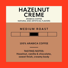 San Francisco Bay Coffee – Flavored Medium Roast Whole Bean Coffee – Hazelnut Cr