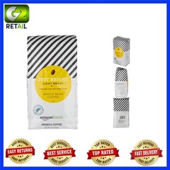 Just Bright Light Roast Coffee 12 Oz – Smooth Finish with Nutty Caramel Notes