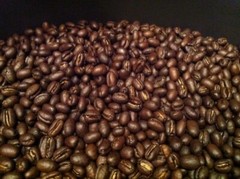 COSTA RICAN TARRAZU PEABERRY COFFEE BEANS DARK ROASTED 5 POUNDS – 1 POUND BAGS