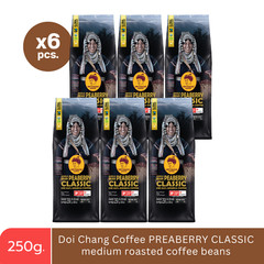 6x Doi Chang Coffee Peaberry Classic World Class Specialty Coffee SHB 250g