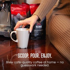 Mountain Fresh Tanzania Peaberry Coffee – 16oz Ground, Safety Tested & Delicious