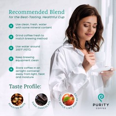 Purity Coffee FLOW Original Medium Roast Whole Bean 12oz Bag | Specialty-Grad…