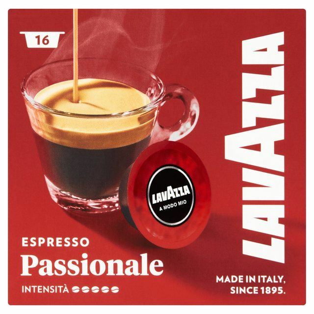 Lavazza A Modo Mio Espresso Passionale – 16 per pack