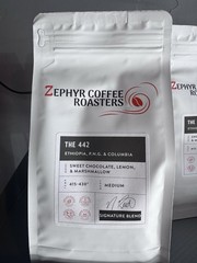 Zephyr Coffee Roasters The 442 Signature Blend Medium Roast Beans Ethiopia P.N.…
