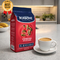 Espresso Intenso Whole Bean Coffee 100% Robusta Blend Medium Roast 2.2 Lb Bag