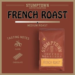 Organic Dark Roast Whole Bean Coffee – 100% Arabica French Roast, 12oz Bag, Clov