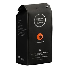 Medium Roast Whole Bean Coffee – Smart Ass Blend, 10 oz – Bold Flavor, Freshly R