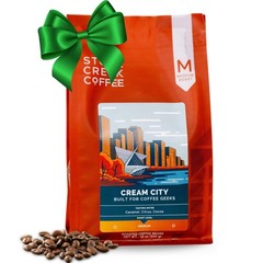 Cream City Medium Roast Whole Bean Specialty Coffee 12 oz Smooth 1 PCS