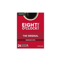 Eight O’Clock Coffee Medium Roast The Original Coffee 24 – 0.34 oz K-Cup Pods