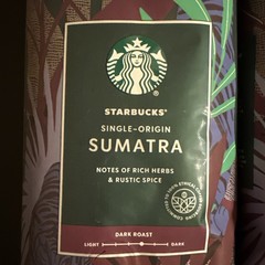 New Starbucks Coffee Sumatra Single-Origin Whole Bean – 4 Bags – DEC 2026