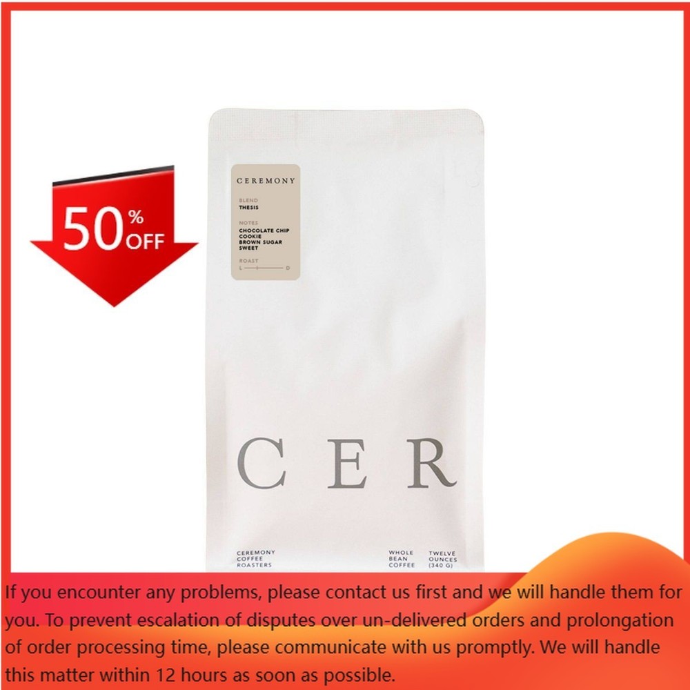 Ceremony Coffee Roasters Thesis Blend Light Medium Roast Whole Bean Coffee- 12oz