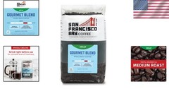 Swiss Water Process Decaf Medium Roast Coffee – 2 lb Bag of Gourmet Whole Beans