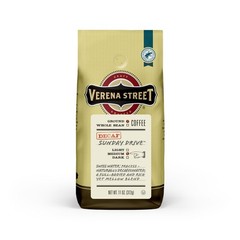 Verena Street 11 Ounce Ground, Swiss Water Process Decaf 11 (Pack of 1)