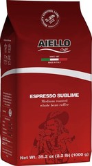 Aiello Caffe Italian Espresso Coffee Beans 2.2 LB Bag, 35.2 Ounce (Pack of 1)