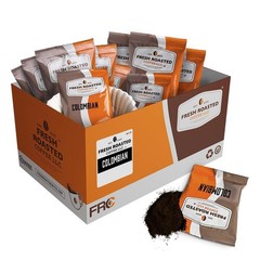 100% Colombian Medium Roast Drip Ground Coffee, 1.75 oz – 42 Count Packs
