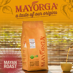Mayorga Organic Coffee 5Lb Mayan Blend – Medium Roast Whole Bean Coffee Specialt