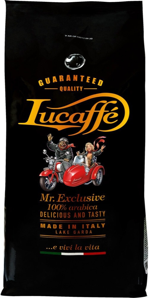 Lucaffé Mr. Exclusvie 100% Arabica Coffee Beans – 1 kg Bag Imported from Italy