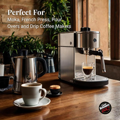 Caffe Vergnano Gran Aroma Whole Bean Coffee 2.2 Lb Bag – Medium Roast Espresso B