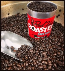 Red Roasters Local USA Organic Gluten-Free Fresh Dark Roasted Coffee Beans, 11oz