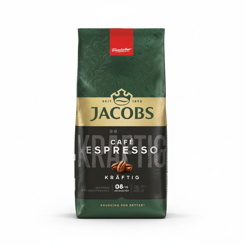 1kg / 2.2lbs Jacobs Espresso whole bean coffee 08/10 roast☕ from Germany ✈
