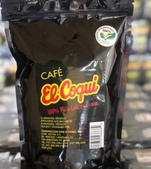 EL COQUI 100% Pure Puerto Rican Whole Bean Coffee 2PKS /1 Lb. FREE FAST SHIPPING