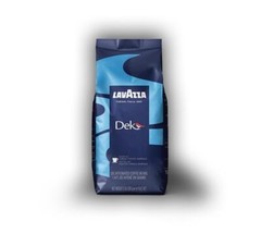 Lavazza Dek Whole Bean Coffee Blend, Decaffeinated Dark Espresso Roast,