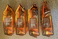LOT of 4 Publix Cinnamon Whiskey, Dark Chocolate Coffee 12 oz each, Great Price