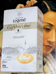 Trung Nguyen Legend Instant Coffee 216g 12 pack Cappuccino Hazelnut USA Ship