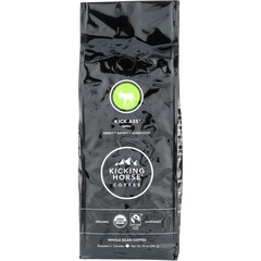 Kick Ass Dark Roast Whole Bean Coffee Kicking Horse 10 Oz Organic 6 Pack