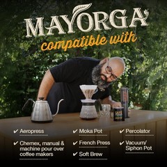 Mayorga Organic Coffee 2lb Artesano Blend – Medium Roast 32 Ounce (Pack of 1)